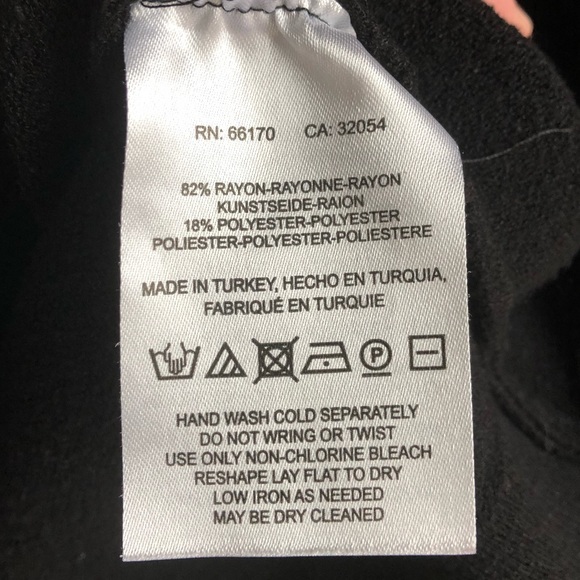 Anthropologie Postmark Stowe Wrap Sweater Black - Picture 5 of 6